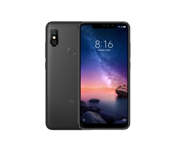 Xiaomi Redmi Note 6 PRO 3/32GB Black - 453295 - zdjęcie